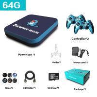 ราคา Pawky Box Super Game Console For PS1DCN64PSP Retro Games Player With Wireless Controllers 4K Wifi TV Video Gaming (10441000497)