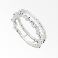 ราคา A CEMI Heart Bouquet Ring แหวนเงินแท้ ชุบทอง 18K โรสโกลว์ (7478960855)
