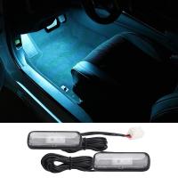 ราคา 2PCS Car Light LED Interior Atmosphere Light Decoration Lamp Ambient Foot Light for 10Th 2018 2020 (21279145117)