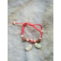 ราคา สร้อยข้อมือเชือกแดงปี่เซียะหินหยก (21259542992)