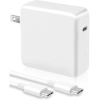 ราคา เครื่องชาร์จ Mac Book Pro 100W USB C อะแดปเตอร์ใช้ได้กับ MacBook Pro 16 15 14 13นิ้วหลัง2016 MacBook Air หลัง2018รวมสายชาร์จ Type C 6 6Ft (19601124352)