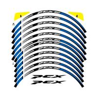 ราคา 16PCS 12 13 14 17 18 รถจักรยานยนต์ล้อยางสติกเกอร์สะท้อนแสงแถบ Decasl Motorbike Racing Hub เทป Universal สำหรับ Honda PCX 150 160 FORZA CB CBR160R REPSOL HRC NS125LA (16742238717)
