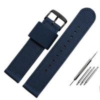 ราคา สายนาฬิกาไนลอนสำหรับ BRISTON DW Timex 18 20 22 24มม สร้อยข้อมือผ้าใบหนากีฬากันน้ำเปลี่ยนสายนาฬิกาสบาย (16193465463)