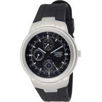 ราคา Casio Mens EF305 1AV Edifice Multifunction Watch With Black Resin Band (16938481860)