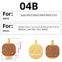 ราคา MEROCA ดิสก์เบรกไฮดรอลิก MTBผ้าเบรกโลหะสำหรับ Shimano B01s M445 355 395อุปกรณ์เสริมจักรยาน (14704387859)