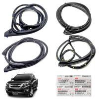 ราคา Genuine Set 4 Door Rubber Weatherstrip Seal For Isuzu D Max Hi Lander V Cross 2WD 4WD 2012 2019 (17437902477)