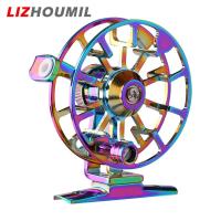 ราคา LIZHOUMIL Ice Fishing Fly Fishing Reel With Ceramic Outlet Hole Rattle Reels Accurate Casting Fly Fishing 60mm 58g (21268870515)