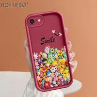 ราคา Hontinga เคสลายดอกไม้ฤดูร้อนที่มีสีสันสำหรับ Iphone 5 5S SE 2016 6 6 6S 7 8 Plus SE 2020 X XR XS Max เคสนิ่มแบบดั้งเดิมบันไดกล้องซิลิโคนยางกันกระแทกเคสโทรศัพท์วัสดุนิ่ม (21098117441)