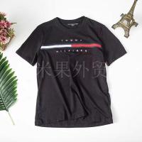 ราคา Tommy Hilfiger เสื้อเชิ้ตปกครึ่งแขนคอกลมแขนสั้นสำหรับผู้ชายและผู้หญิงเสื้อเชิ้ตแขนครึ่งแขนใส่สบาย (19899225719)