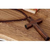 ราคา สร้อยคอไม้กางเขนทำจากไม้แท้งานแฮนด์เมดงานออกแบบเองลูกปัดเงินทิเบตสร้อยประดับเสื้อไหมพรมจี้เรียบง่ายแนววินเทจแบบยาวสำหรับผู้ชายและผู้หญิงสำหรับคู่รัก (19791548268)