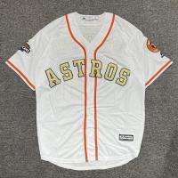 ราคา European and American personality hip hop baseball uniform hiphop jersey cardigan short sleeved jacket mid length hip hop male and female couple tide (19846795333)