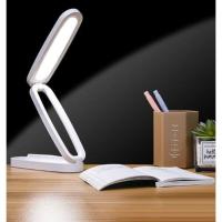 ราคา โคมไฟตั้งโต๊ะพับเก็บได้ โคมไฟพกพา LED ไฟถนอมสายตา ปรับแสงได้ 3 ระดับ ให้แสงนุ่มนวล Y714 (19003610845)