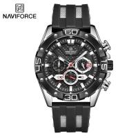 ราคา Naviforce นาฬิกาข้อมือผู้ชาย สปอร์ตแฟชั่น รุ่น NF8019T สายซิลิโคน กันน้ำ ระบบอนาล็อก ประกันศูนย์ไทย By ร้าน Have a nice time (18894385583)