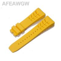 ราคา ดั้งเดิม2023 สายรัดซิลิโคนอ่อนคุณภาพสูงสำหรับ Richard Mille RM53 055 011 050กำไลข้อมือยางป้องกันกันน้ำและเหงื่อของผู้ชาย25Mm (20014701260)