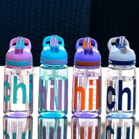 ราคา พร้อมส่งกระติกน้ำ ขวดน้า ขวดน้ำเด็กลายน่ารักๆ แบบหลอดดูด มีสายสะพาย ขวดน้ำเด็ก 480 ml (14898401802)