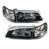 ราคา HOT Sale DEPO ไฟหน้าเพชร ไฟหน้าแต่ง TOYOTA COROLLA AE100 AE101 AE102 สามห่วง โคมดำ พร้อมไฟมุมดำ JR3 10321 ด่วน (12522644823)