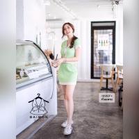 ราคา TW10982 Set ไหมพรมเสื้อแขนสั้น กระโปรง (976822029)