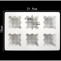 ราคา แม่พิมพ์เทียนลูกบาศ์ก พิมพ์เทียนคิวบิก ทำเทียน ทำขนมได้ (21232416350)