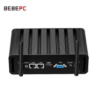 ราคา BEBEPC อุตสาหกรรมมินิพีซี Fanless In Core 5200U I7 4500U 2 COM RS232มินิคอมพิวเตอร์ตั้งโต๊ะ Celeron Windows 10 Wifi HD (20691406777)