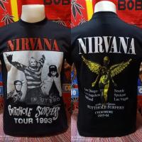 ราคา เสื้อวง NIRVANA วงร็อค คอฟิต t shirt (20808857355)