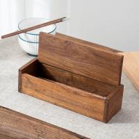 ราคา กล่องไม้สักแท้ กล่องเก็บของ กล่องไม้อเนกประสงค์ กล่องใส่ของตะเกียบไม้สักขนาด 27 9 7 ซม (19965359561)