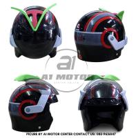 ราคา หมวกกันน็อคเด็กแฟชั่น อายุ 4 12 ขวบ รอบศีรษะ 50 56 cm ผ่านมาตรฐาน มอก 369 2557 (19429577790)