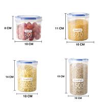 ราคา กล่องถนอมอาหารแห้ง กล่องใส่อาหาร กล่องสุญญากาศ กระปุกเก็บอาหาร กระปุกใส่ของแห้ง กันความชื้น ถนอมอาหาร ป้องกันแมลง เข้าไมโครเวฟได้ (19008518246)