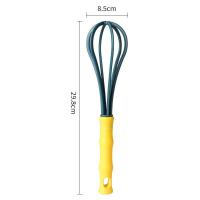 ราคา ที่ตีไข่ ตะกร้อตีไข่ ที่ตีแป้ง ที่ตีไข่ Egg Whisk with spring Coil inside (18998082123)