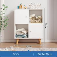 ราคา Living idea ตู้เก็บของอเนกประสงค์ ชั้นวางของ4ช่อง 2ประตู ชั้นวางของ6ช่อง 3ประตู ตู้โชว์ ชั้นวางหนังสือ (19430386146)