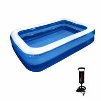 ราคา สระน้ำ ขนาด 305 x 183 x 50 Cm รุ่น 88484BW1 Blue พร้อมกับ ที่สูบลมประหยัดแรง (109865532)