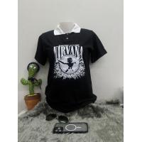 ราคา ใหม่ โปโลคอปกเสื้อวงยุค 90 วินเทจ (12365712287)