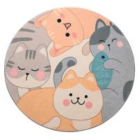 ราคา BAIYADA แผ่นพรมห้องนั่งเล่นกันลื่นทรงกลมหนังแกะขนเฟอร์นุ่มสบายมากพรมห้องนอนพรมปูพื้นในพรมข้างเตียงขนแกะหนาพิเศษซักเครื่องได้การตกแต่งบ้านพรมปูพื้นสำหรับห้องนอนแบบยาว (17168929090)