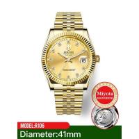 ราคา Holuns นาฬิกาผู้ชายแบรนด์ชั้นนำหรูหราทองเพชรคลาสสิกนาฬิกาบทบาทของผู้ชายนาฬิกาข้อมือผู้ชายสแตนเลสนาฬิกาข้อมือโลหะ (19291334547)