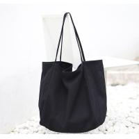 ราคา cloth bag Korean กระเป๋าผ้าสไตล์เกาหลีขนาดใหญ่ เรียบๆ พร้อมส่ง (19269749838)