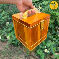ราคา ขายส่ง กระปุกออมสินไม้สักทอง กระปุกออมสินทรงสี่เหลี่ยม ออมสินไม้สัก (17503619136)