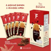 ราคา HILLKOFF Solar Dried Banana กล้วยตากเคลือบช็อคโกแลต รสชาติ Dark Chocolate Strawberry Pumpkin Original (20998679918)