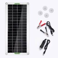 ราคา 1000W Solar Panel plus Inverter System 220V Rechargeable Household Grid Double USB Socket Blowing Fan Appliance (14689889665)
