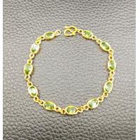 ราคา สร้อยข้อมือสังวาลย์หุ้มขอบหนาสวยสีเขียวมรกต งานเคลือบพิเศษเกรด A ยาว 16 20 ซม N1733A (9995199758)