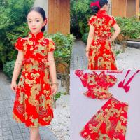 ราคา ชุดตรุษจีนเด็กสีแดงพร้อมส่งมีปลายทาง (21291942902)