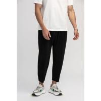 ราคา กางเกงผู้ชาย Issey Miyake ทรงตรงแบบญี่ปุ่นแท้ญี่ปุ่น JF149ผู้ชายทรงหลวมกางเกงสี่ส่วนสไตล์เกาหลีใหม่ (19758972553)