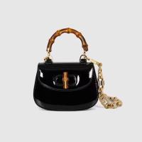 ราคา Gg กระเป๋า GUCCI BAMBOO 1947 MINI TOP HANDLE BAG (21228401116)