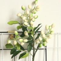 ราคา Artificial Olive Green Flowers Fake Olive Leaf Plant Decor Tree BrancheSimulation Flowers Fruit BerryWhite Purple Red Green Olive Stems Wall Ornament (17644987762)