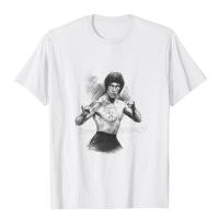 ราคา Bruce Lee ภาพวาด Retro Graphic T เสื้อแขนสั้นเสื้อยืดแฟชั่นฤดูร้อน Harajuku Streetwear เสื้อผ้าผู้ชาย (17176940820)