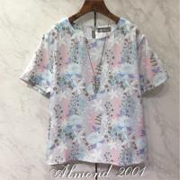 ราคา Vineappleเสื้อผู้หญิงวัยทำงาน เสื้อแฟชั่นเสื้อเชิ้ตชีฟองเสื้อOversize เสื้อแขนสามส่วน เสื้อสไตล์เกาหลี เสื้อสาวอวบBlouse บริการเก็บเงินปลายทาง สำหรับคุณ (16215884107)