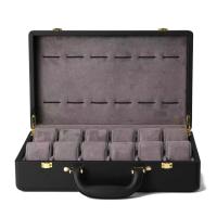 ราคา พร้อมส่ง กล่องนาฬิกา 12 เรือน PUหนังคลาสสิก กล่องใส่นาฬิกา 12ช่อง Watch Box (15896643387)
