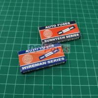 ราคา 10 ตัว ฟิวส์ หลอดแก้ว ปลั๊กไฟ ปลั๊กพ่วง Glass Fuse 5x20mm 250V 0 5A ถึง 30A G5x20 SW กล่อง 10 ตัว (15925272268)