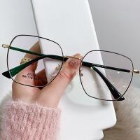 ราคา ป้องกันรังสีแว่นตาสำหรับผู้หญิงขาย2022ใหม่กรอบแว่นตาธรรมดาใบหน้าขนาดเล็กขนาดใหญ่กรอบป้องกันรังสีแว่นตา PTQ (16630055051)