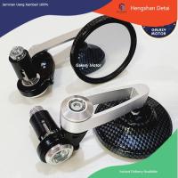 ราคา กระจกปลายแฮนด์ วงกลม เคฟล่า ใส่ได้ทุกรุ่น ขนาด 6เซ็น ขามีเนียม กระจกแต่ง (20804926712)