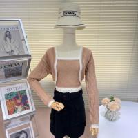 ราคา H H พร้อมส่ง เสื้อเกาะอกไหมพรม เสื้อคลุมแขนยาว มี4สี น่ารักมาก M0106 M0106 1 (16338142367)