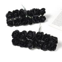 ราคา 12ชิ้น พวงกระดาษช่อเล็ก1 5ซม กุหลาบดอกไม้ประดิษฐ์มือสำหรับสมุดภาพของตกแต่งงานแต่งงานช่อดอกไม้ปลอมขนาดเล็ก (20147320915)